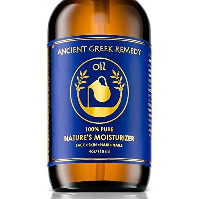 100% Organic Blend of Olive, Lavender, Almond and Grapeseed oils with Vitamin E. Daily Moisturizer for Skin, Hair, Face, Cuticle, Nail, Scalp, Foot. Pure Cold Pressed, Full Body oil for Men and Women