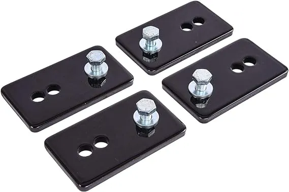 JEGS 78744 Seat Relocation Bracket Set Set of Four Includes Hardware