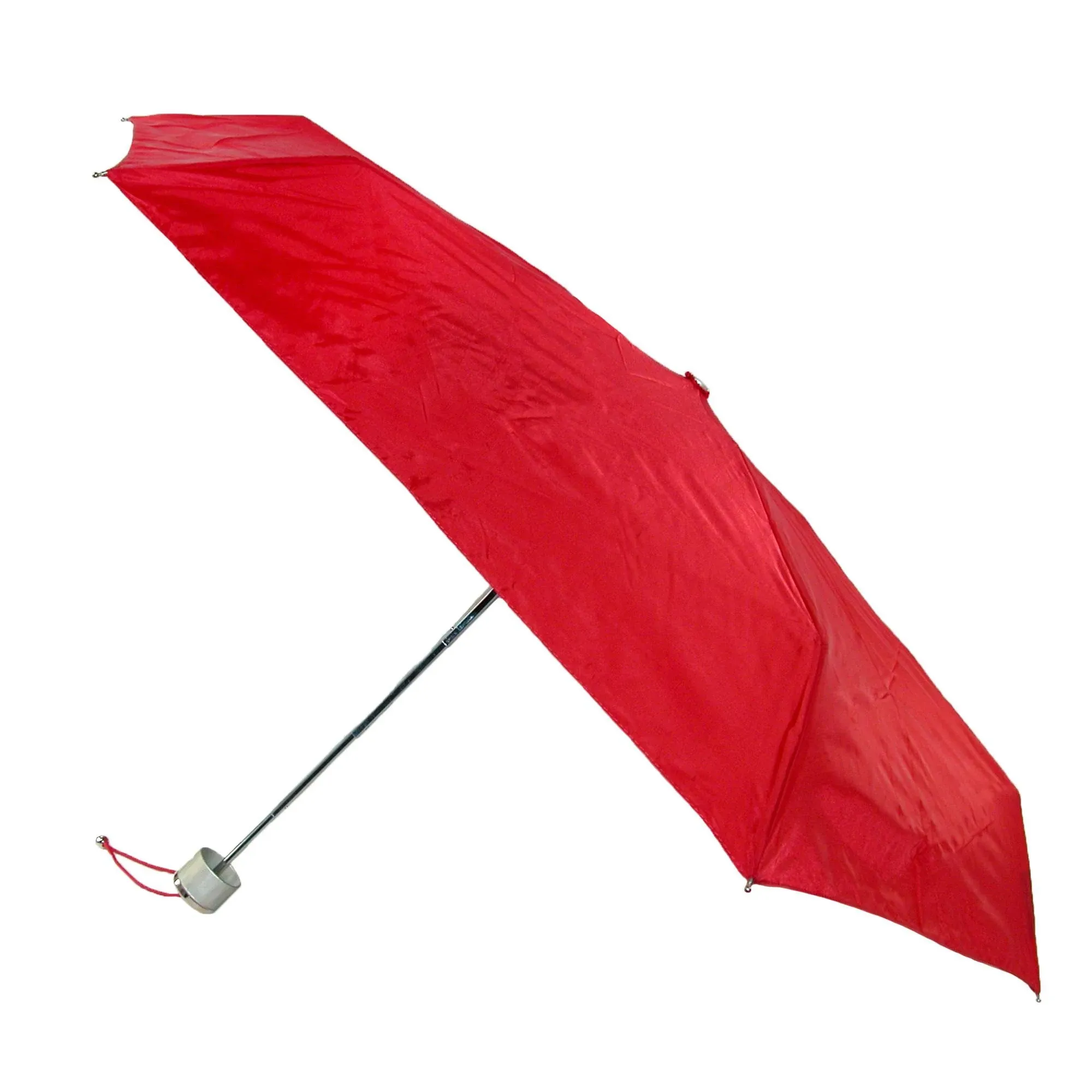 Totes Mini Manual Umbrella with NeverWet (Red)