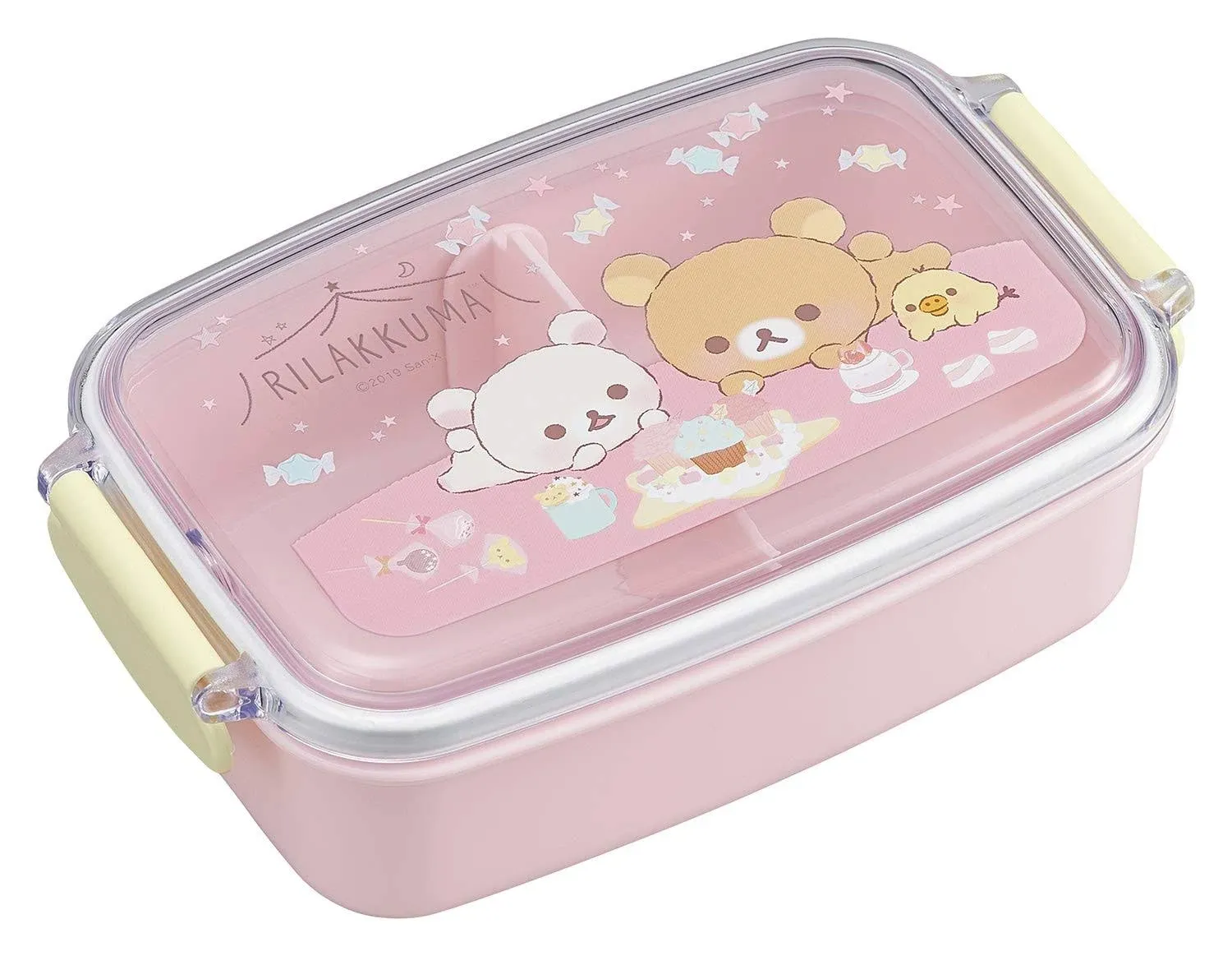 OSK Rilakkuma Lunch Box with partition