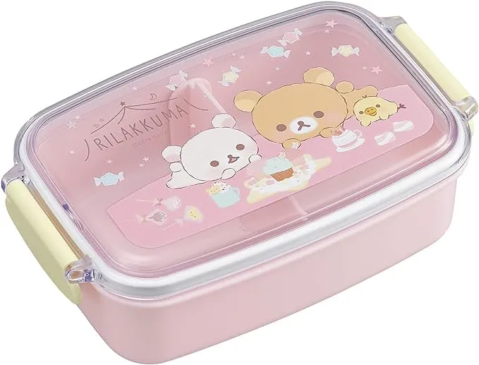 OSK Rilakkuma Lunch Box with partition