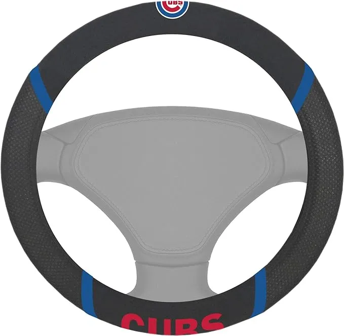 MLB - Chicago Cubs Embroidered Steering Wheel Cover