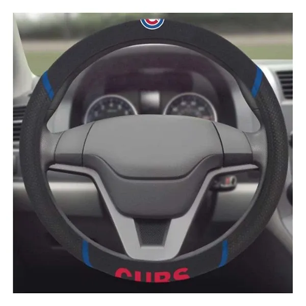 Fanmats Chicago Cubs Steering Wheel Cover