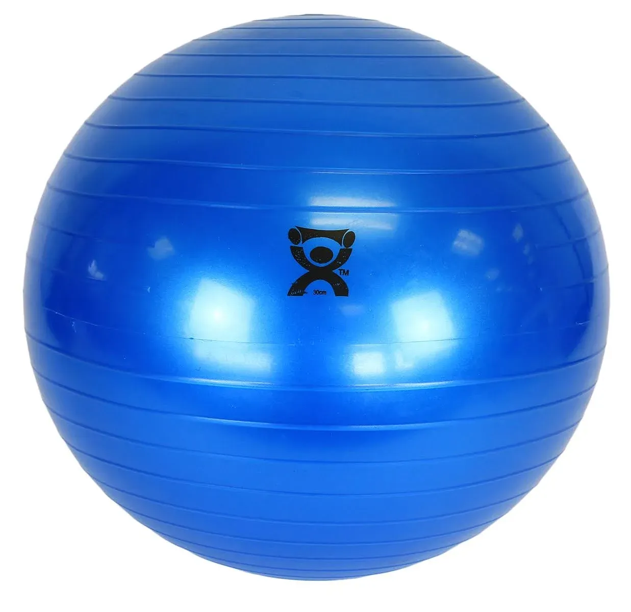 CanDo® Inflatable Exercise Ball, Blue, 30 cm (12")