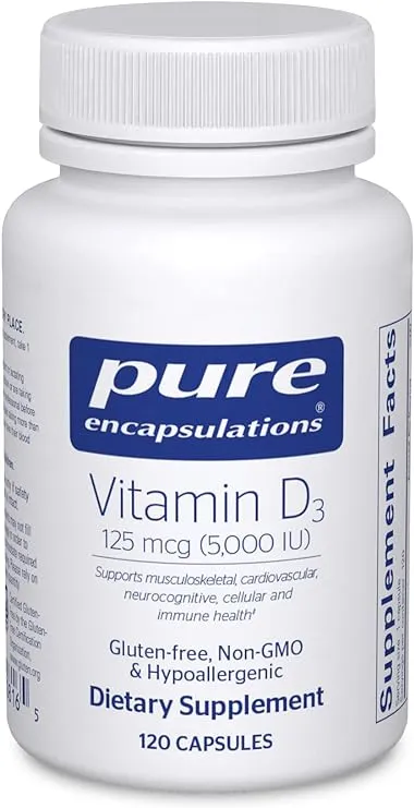Vitamin D3 125 mcg (5,000 IU)