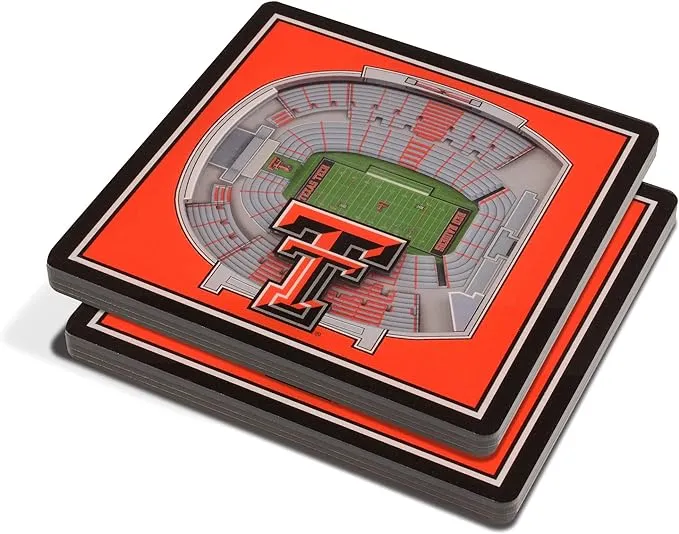 YouTheFan NCAA 3D StadiumView Coasters