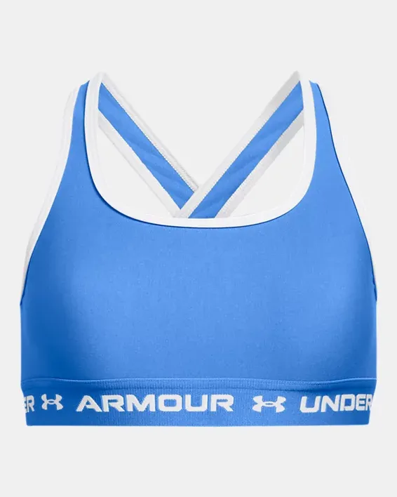 Under Armour - Girls Crossback Mid Solid Bra