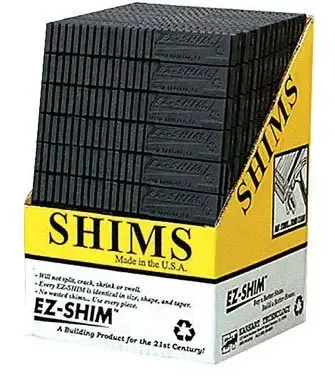 EZ SHIM 1.2 in. W Plastic Heavy Duty Black 360 pk