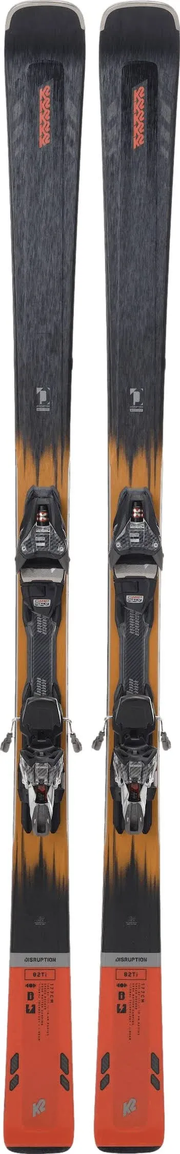 K2 Disruption 82Ti Skis + MXCELL 12 Bindings