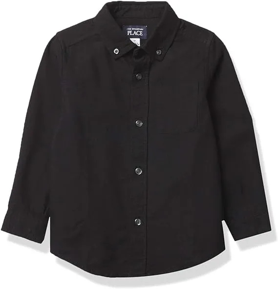 The Children's Place Baby Boys Long Sleeve Oxford Button Down Shirt