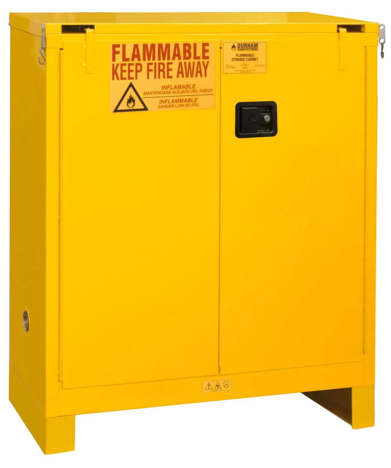 Durham 1030ML-50, 30 Gallon Flammable Safety Cabinet with Legs & Manual Doors