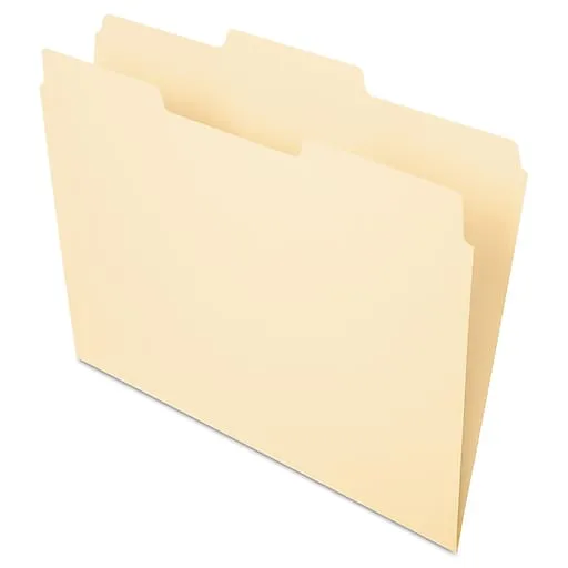 Pendaflex Manila File Folders 1/3-Cut