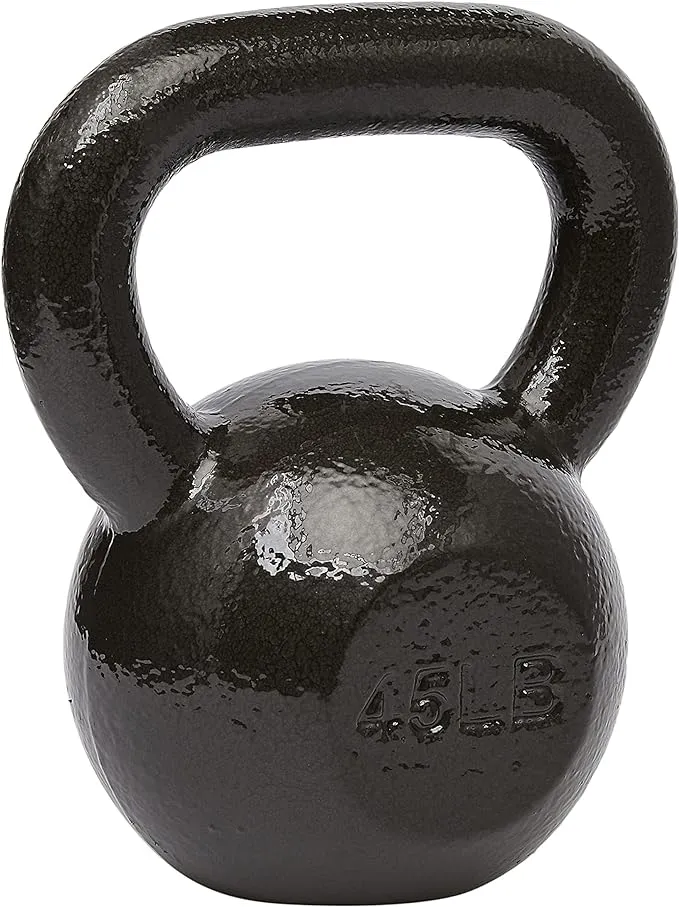 Amazon Basics Cast Iron Kettlebell with Enamel Finish