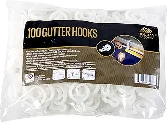 Holiday Joy 100 Gutter Hooks