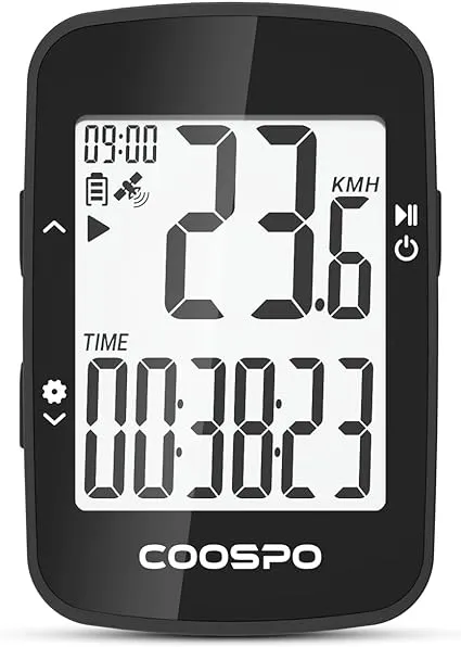 COOSPO BC26 Compteur Velo sans Fil GPS, Bluetooth 5.0 Ordinateur Vélo GPS ...