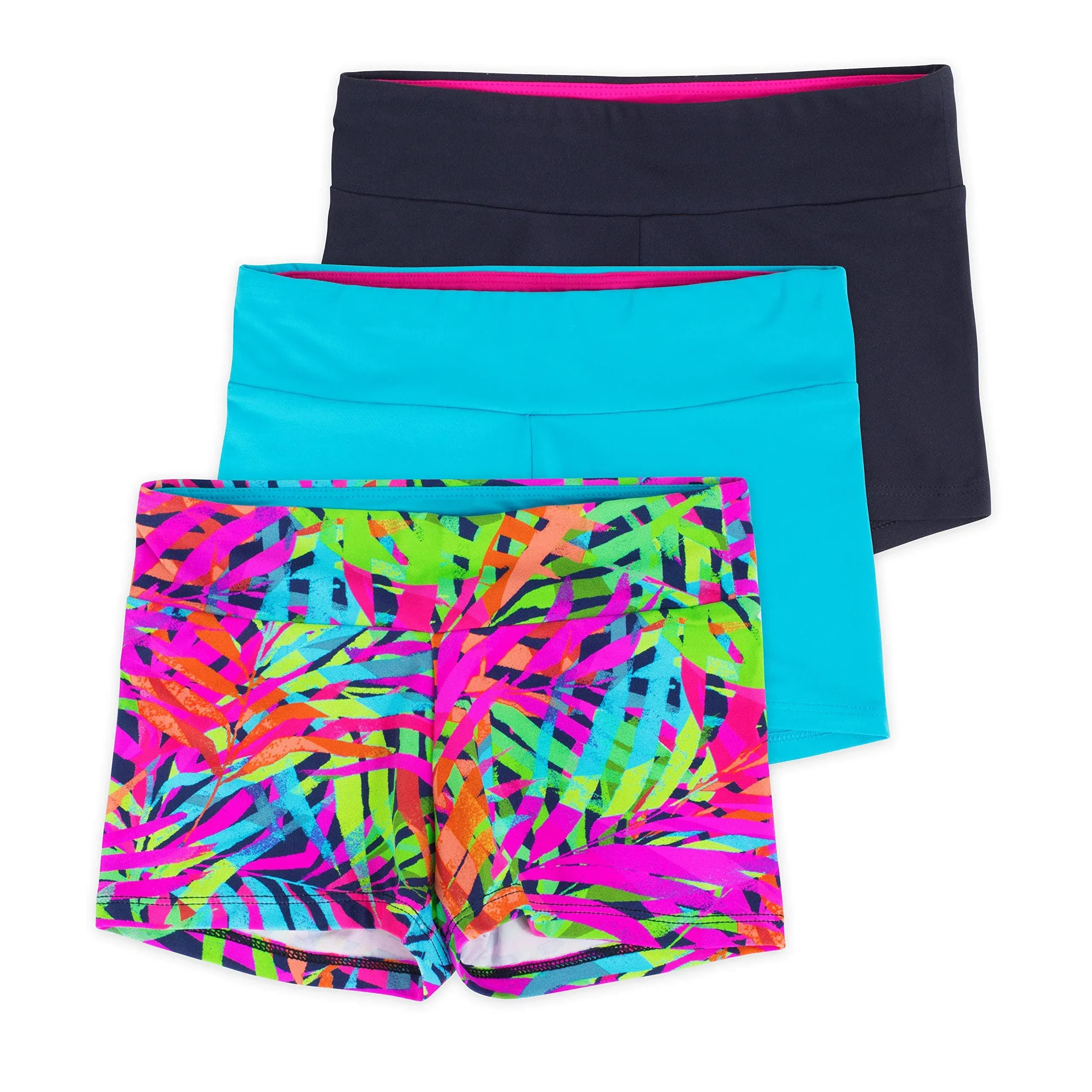 Layla Girls Dance Shorts (3-Pack)