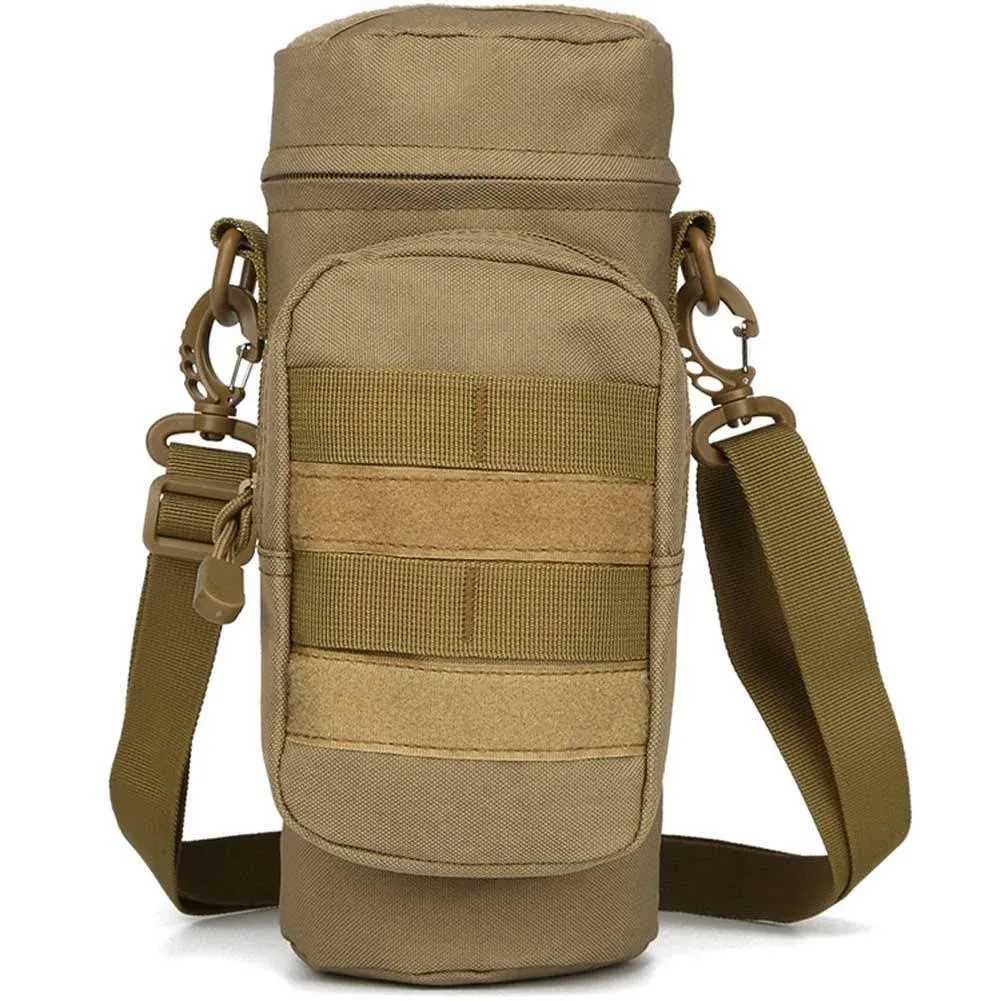 Tactical Water Bottle Pouch Military Army Molle Water Pouches Carrier Holder For