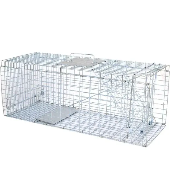 Animal Trap Rodent Cage Garden Double Size Enough Space for Little Animals Large