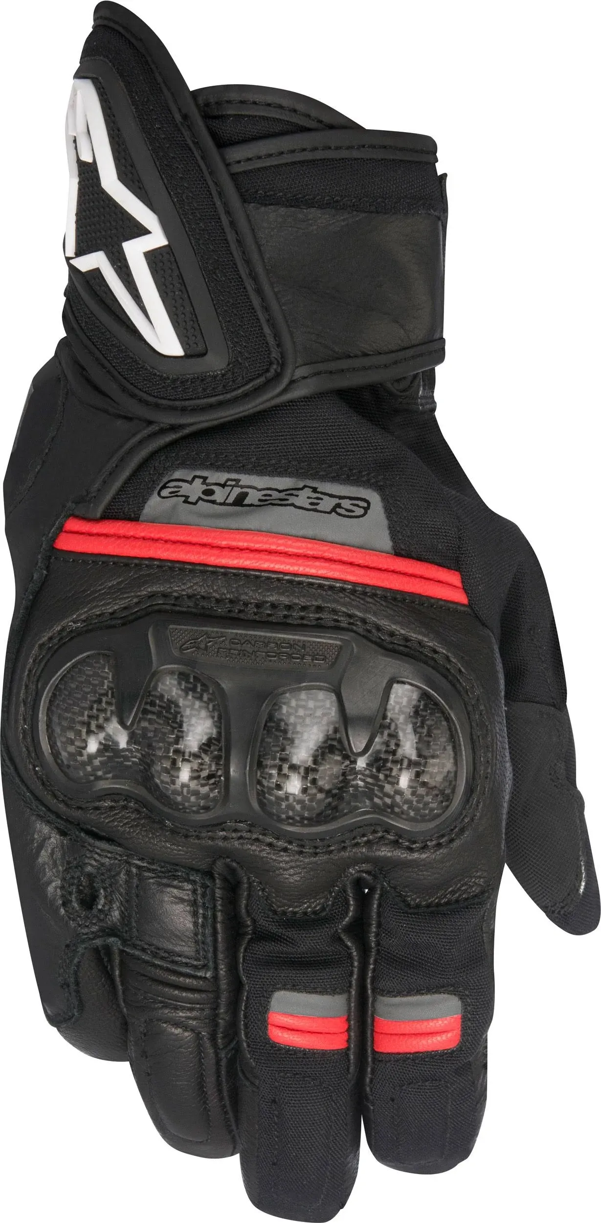 ALPINESTARS Rage DrystarÂ® Gloves - Black/Red - Small 3526817-13-S