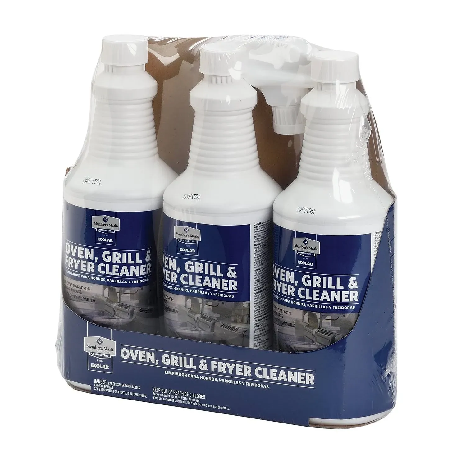 Member's Mark Commercial Oven | Grill and Fryer Cleaner | 32 oz | 3 PK