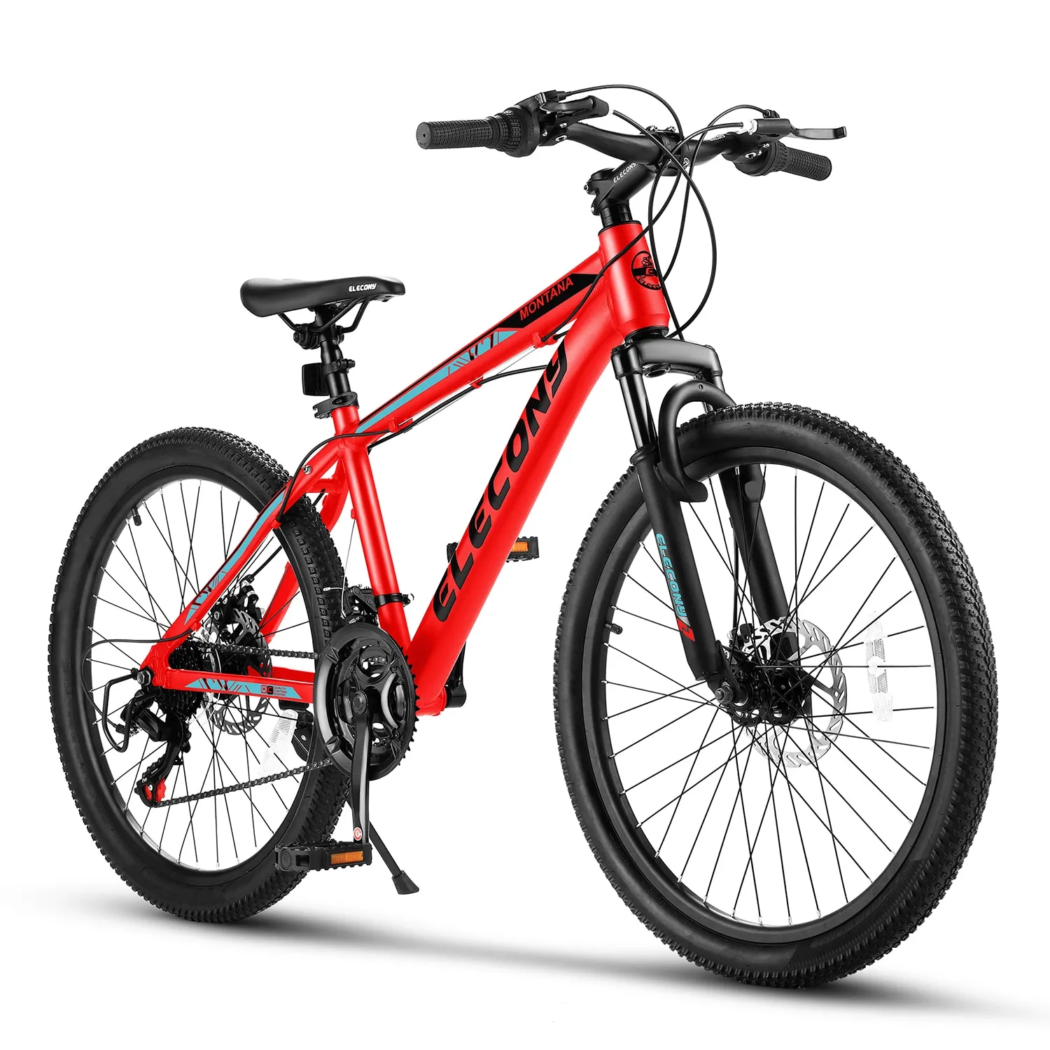 Bybafun 24-in Full Suspension Unisex Mountain Bike Lowes.com