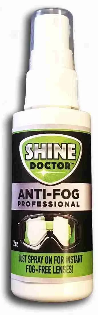 Shine Doctor Anti-Fog Spray 2 oz. Safety Glasses, Swim Goggles, Snorkel Masks