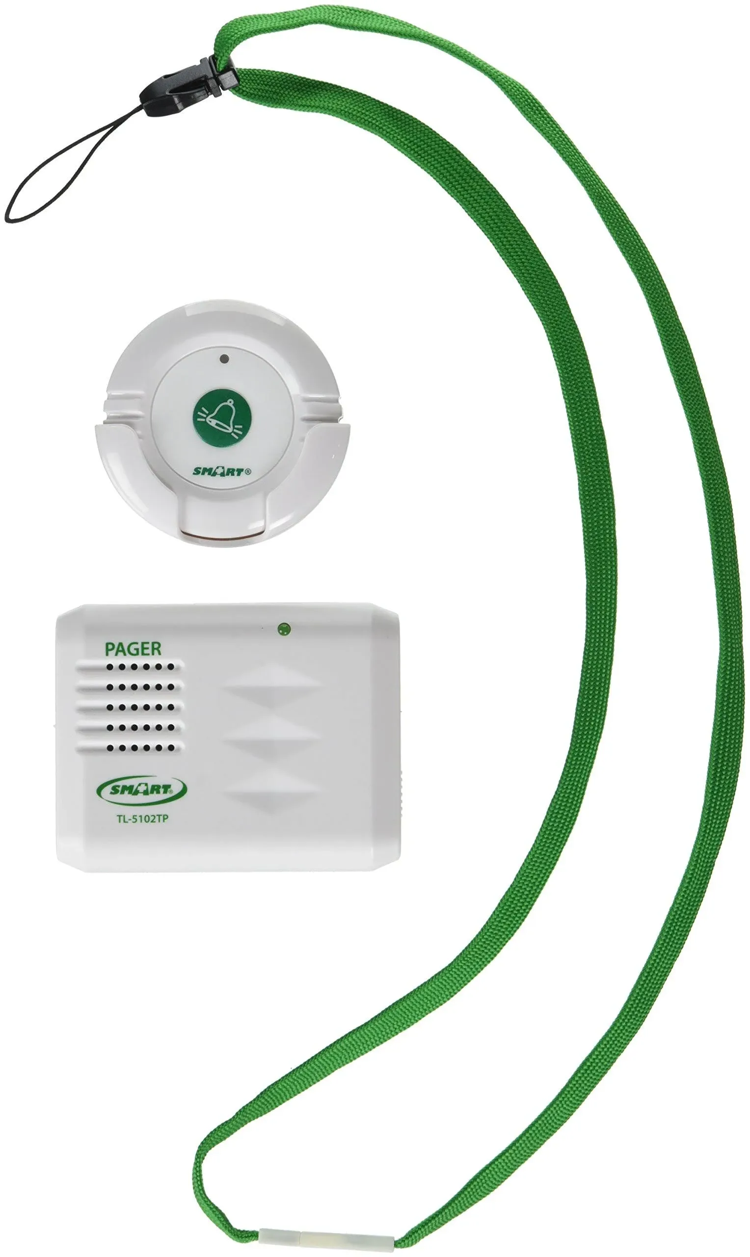 Smart Caregiver Two Call Buttons & Wireless Caregiver Pager