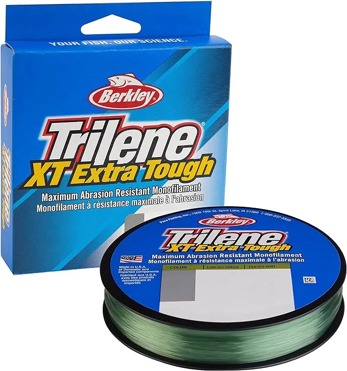 Berkley Trilene XT Monofilament Line - Low-Vis Green 25 Pound