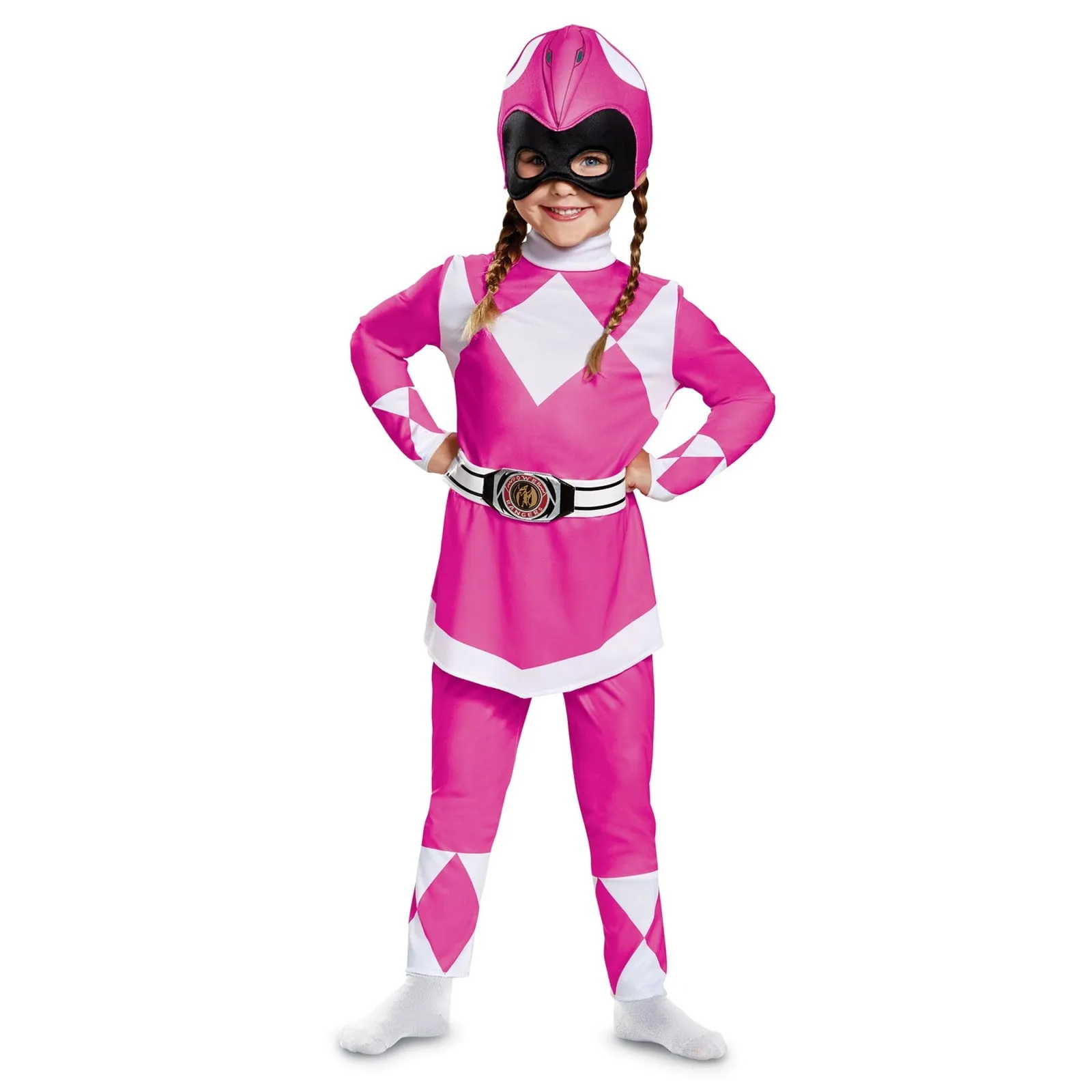 Girl's Pink Power Ranger Classic Toddler Halloween Costume