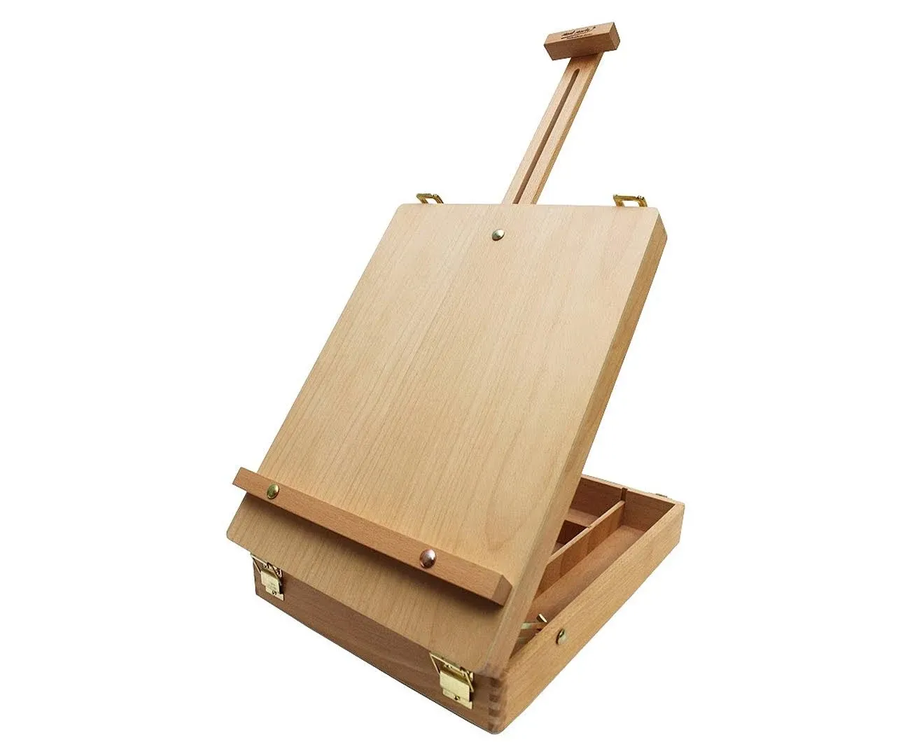 Mont Marte Tabletop Easels for Painting, Desk Box Easels for Kids Adults&Artists,Beech Wood