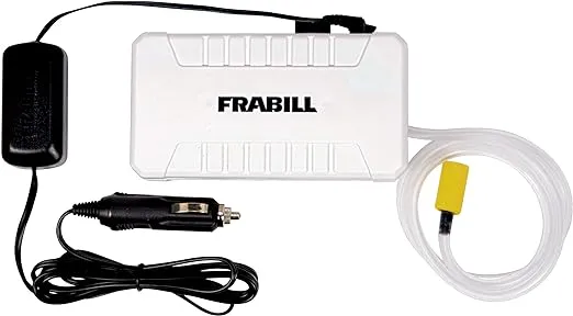 Frabill Magnum Bait Station Replacement Aerator, White