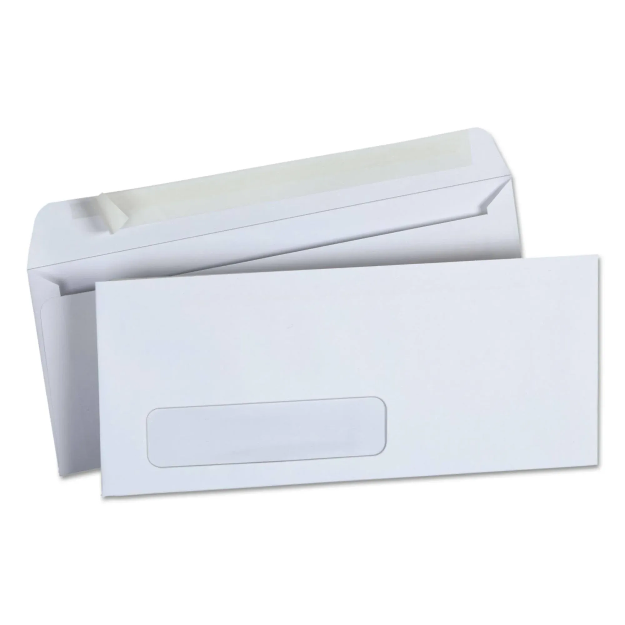 Universal Peel Seal Strip Business Envelope, #10, Window, White, 500/Box - UNV36005