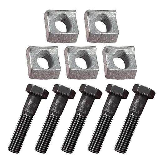 5 Pack Axle Wheel Rim Clamps & Bolts for Mobile Home (5)