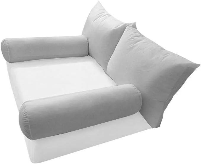 PROLINEMAX Style2 Twin Size Bolster & Back Rest Pillow Cushion Polyester Fiberfill Insert ONLY