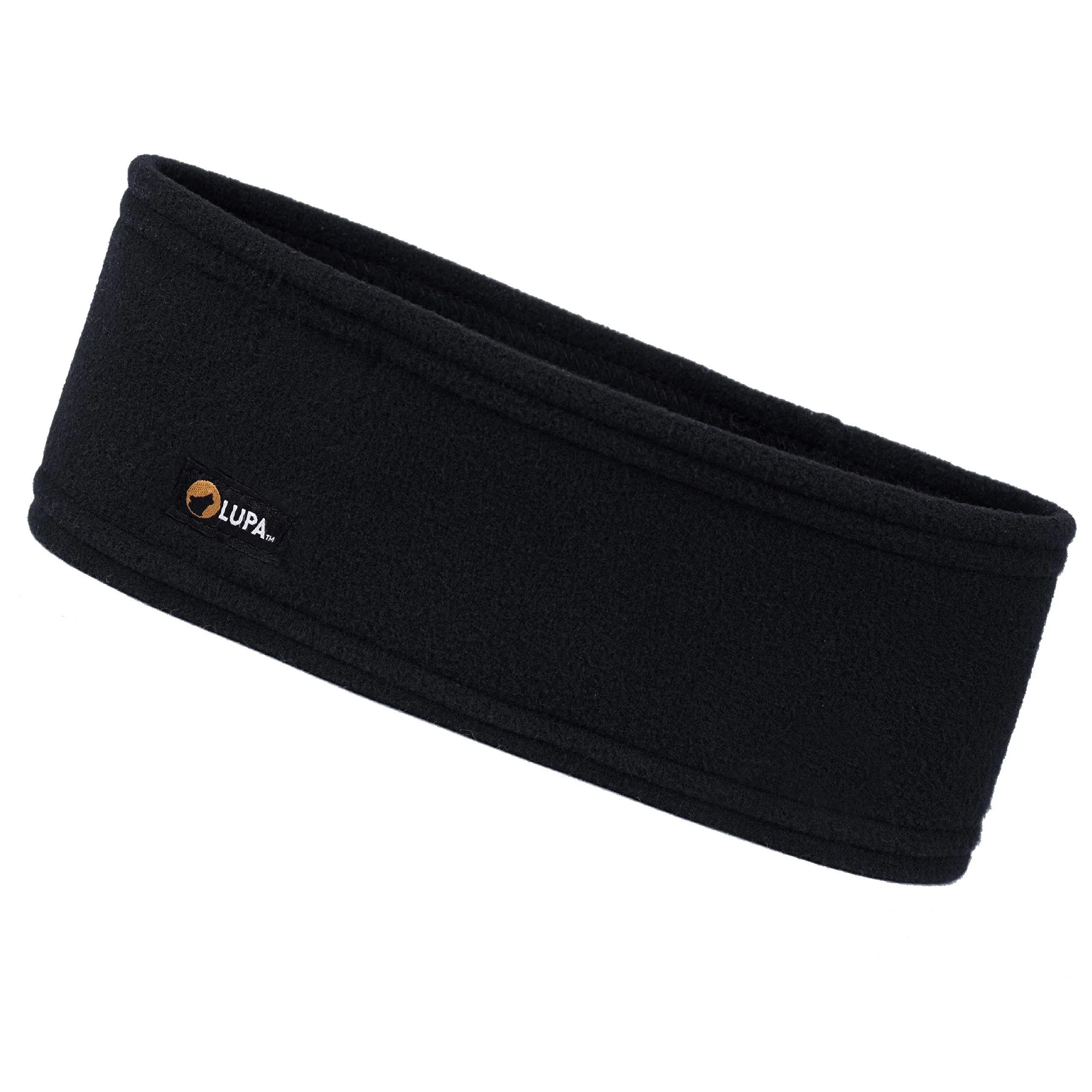 Lupa Unisex Triple-Layer Micro Fleece Headband & Ear Warmer - Black