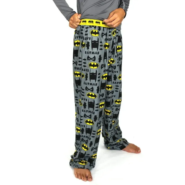 DC Comics Batman Boy's Flannel Pajama Pants