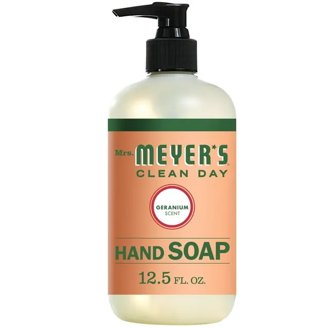 "Mrs. Meyer's Clean Day 372579 16 oz. Geranium Scented Dish Soap - 6/Case"