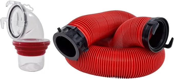 Valterra D04-0114 RV EZ Coupler Bayonet Sewer Kit with 10' Hose