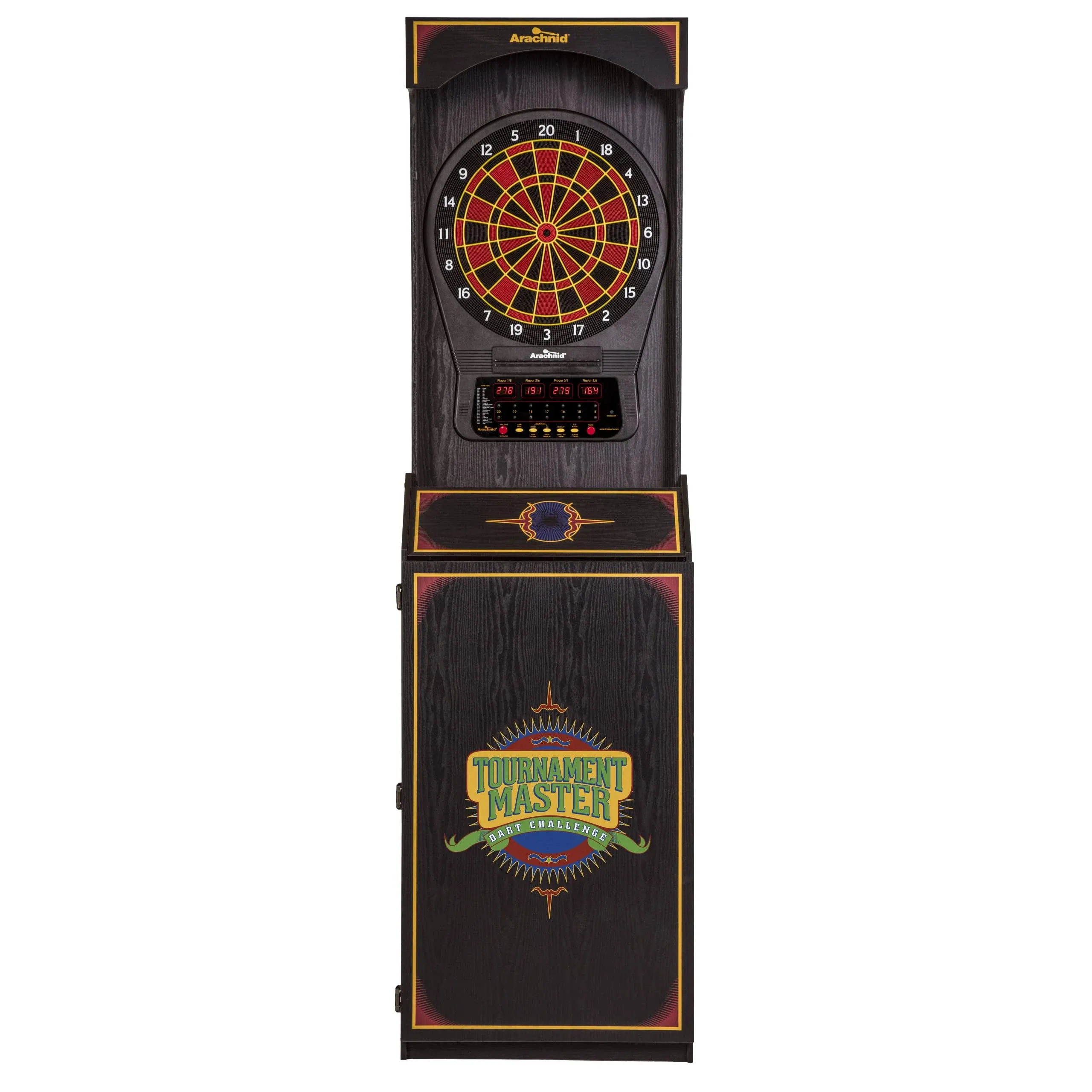 Arachnid Cricket Pro 650 Standing Electronic Dartboard with 24 Games, 132 ...