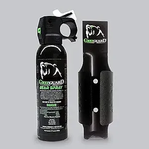 UDAP Griz Guard 13.4-oz. Bear Spray with Holster