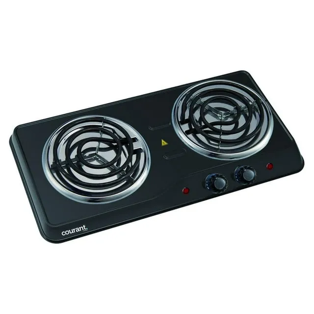 Courant Electric Double Burner CEB-2183W