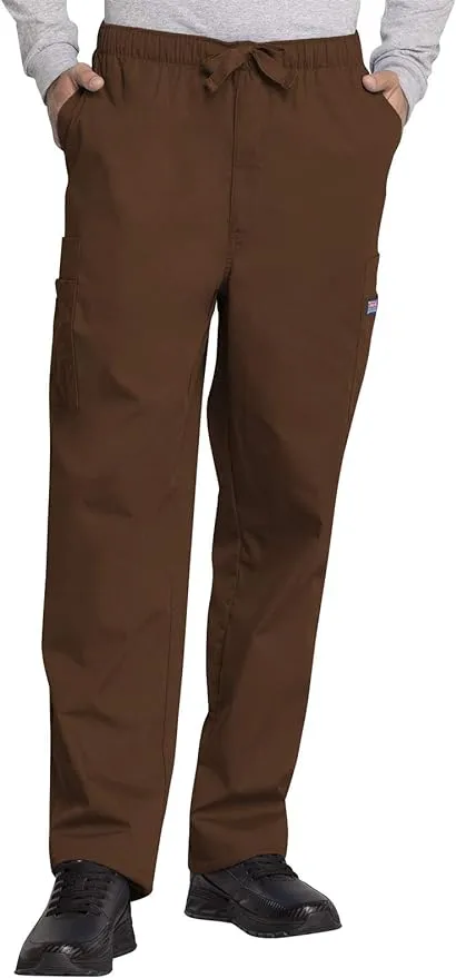 Medical Cargo Pants for Men Workwear Originals, Zipper Fly Scrubs for Men 4000