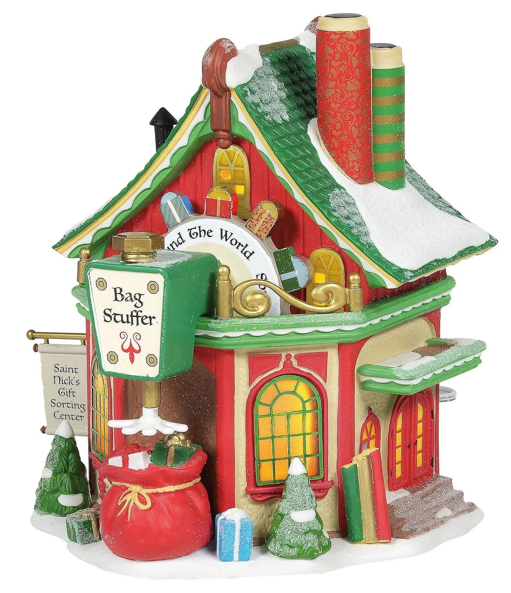 North Pole Village St. Nick&#039;s Gift Sorting Center - Boxed by Department 56