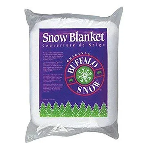 BUFFALO BATT &amp; FELT CB1166 Snow Blanket for Christmas Decoration, 45 by 99-Inch,