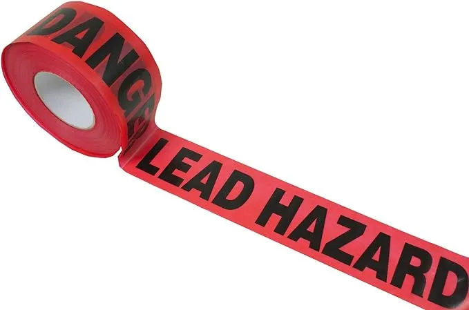 Lead Abatement Barricade Tape