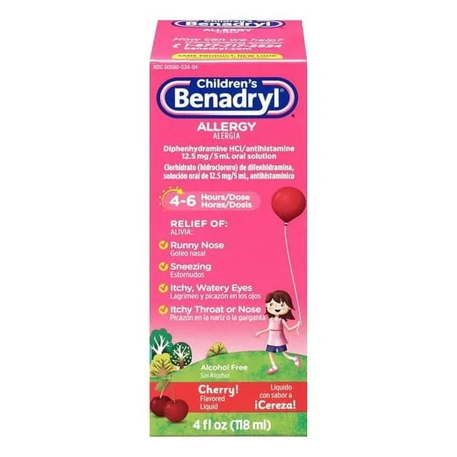 Benadryl Children's Allergy Liquid