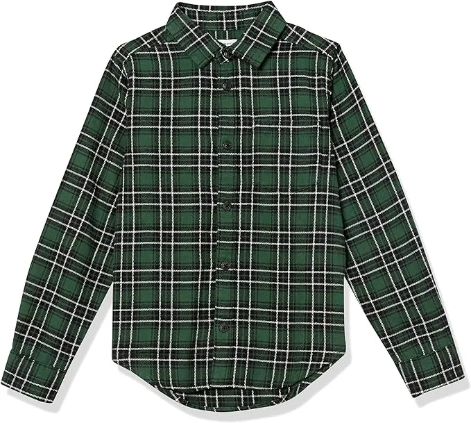 Amazon Essentials Boys and Toddlers' Flannel Shirt