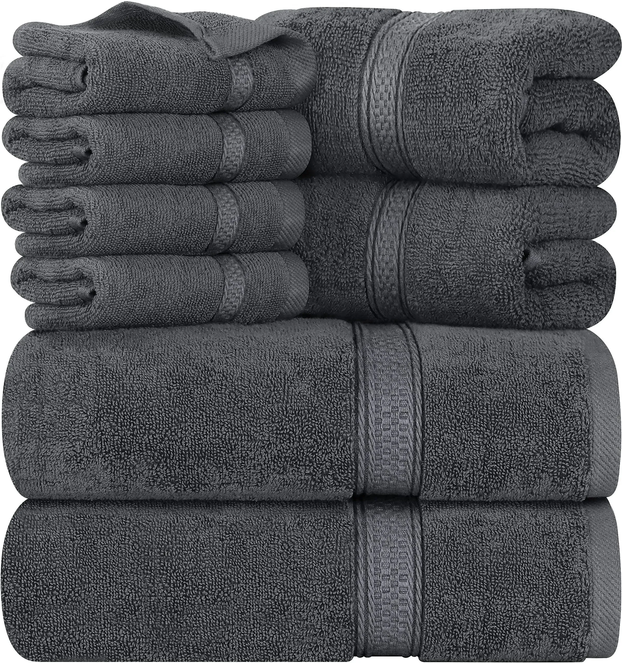 Utopia Towels 8-Piece Premium Towel Set