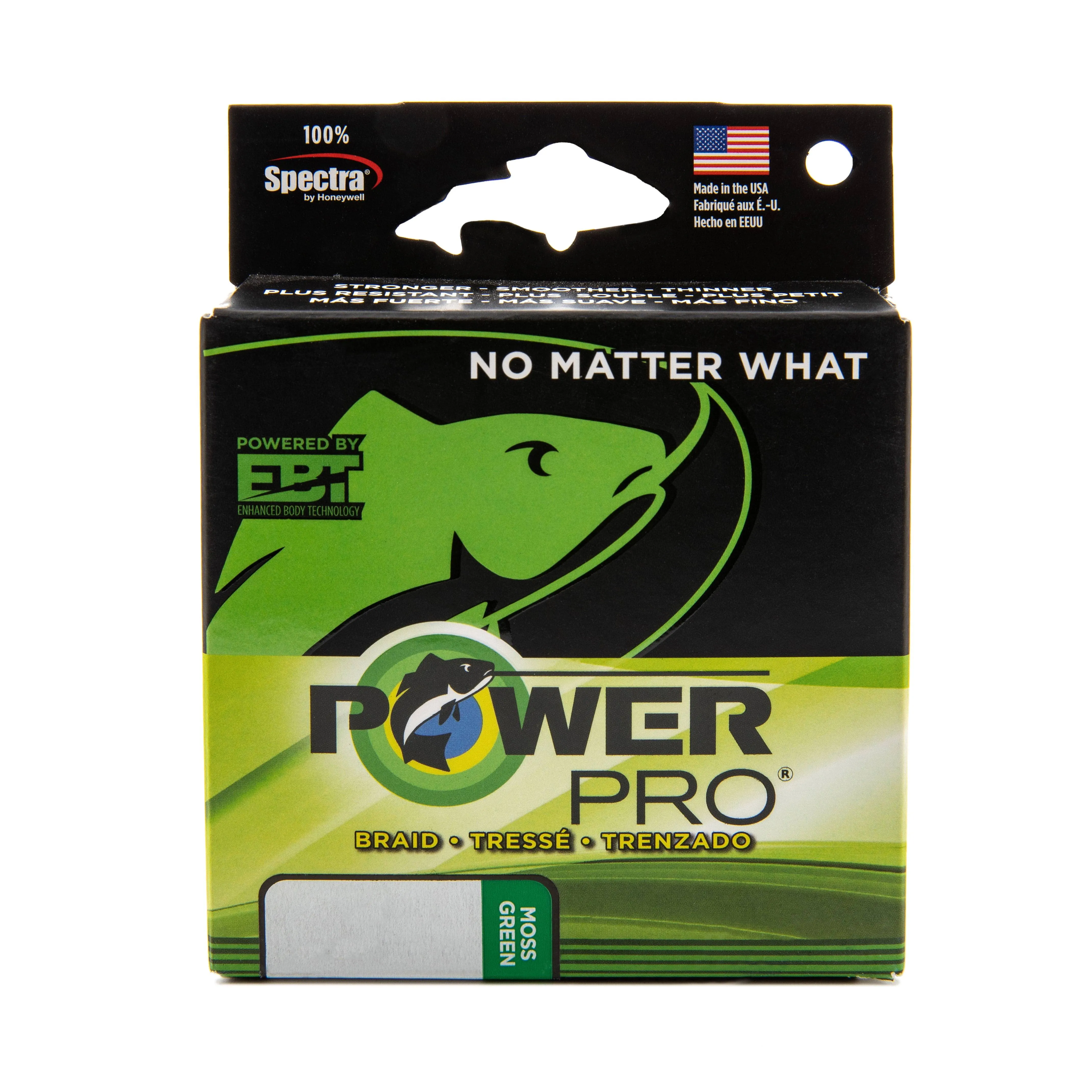 Power Pro Spectra Braided Line Moss Green