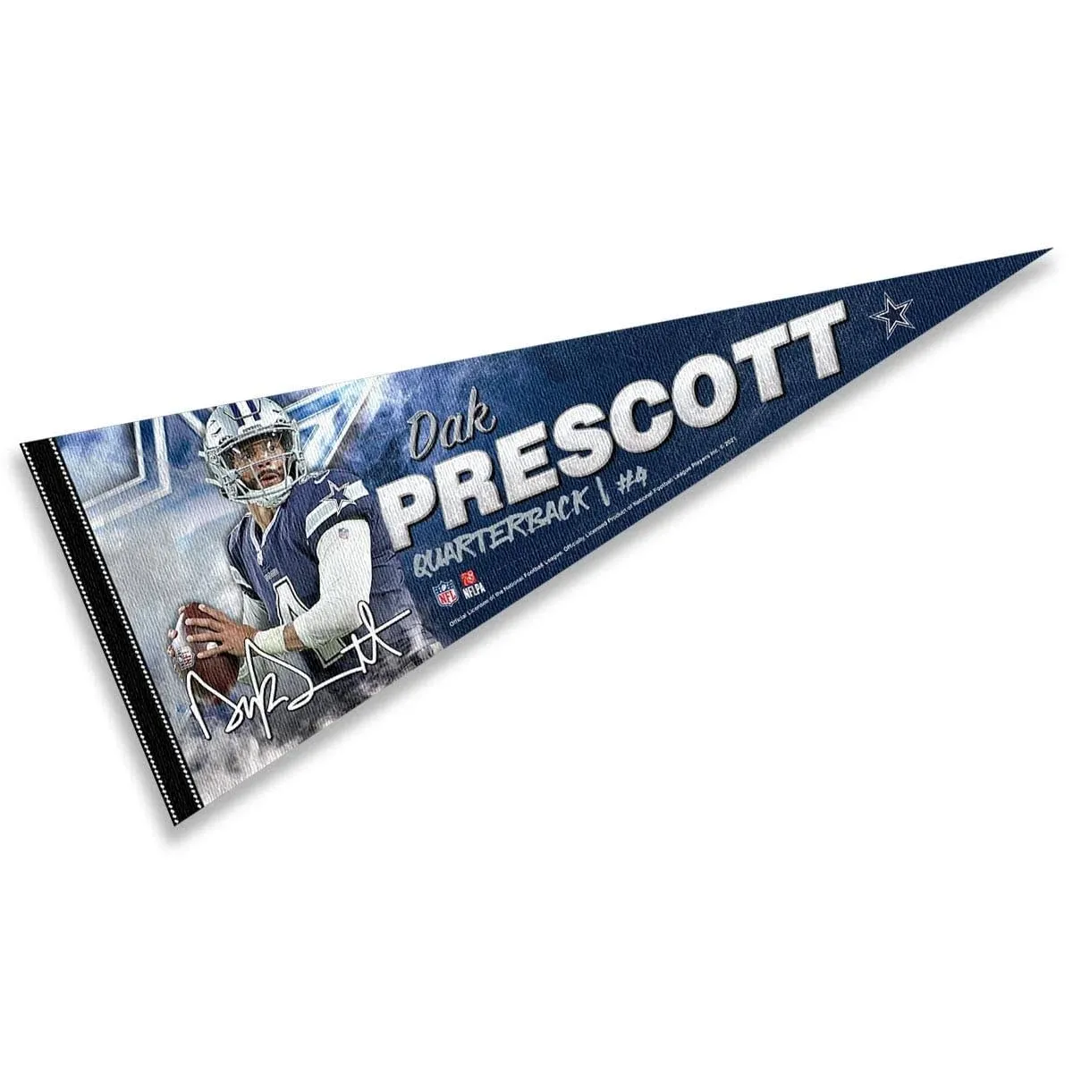 Dallas Cowboys Prescott Pennant Banner Flag